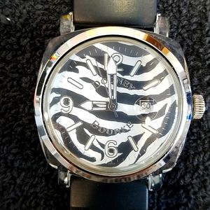 Dooney & Bourke Zebra stripped watch